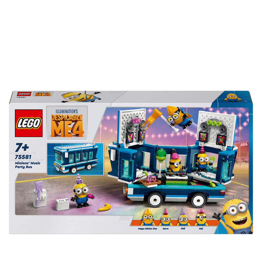 Lego Minions Music Party Bus 75581